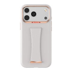 Apple iPhone 17 Pro Max Kılıf M-Safe Şarj Özellikli Standlı Udemos İndependence Serisi Kapak