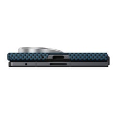 Galaxy Z Fold 8 Ultra Kılıf M-safe Şarj Özellikli Aramid Karbon Fiber Pitaka Tactile Woven Sunset-Moonrise Serisi Kapak