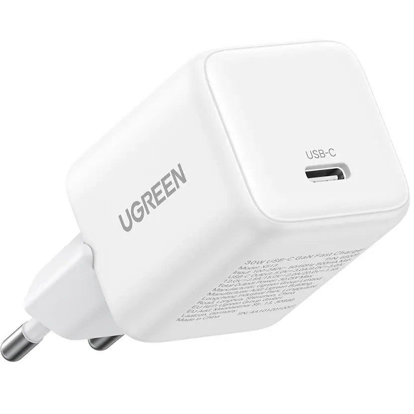 Ugreen X513 Şarj Cihazı 1x USB-C 3A Beyaz