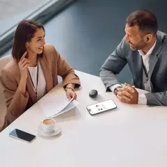 Mcdodo HP-8221 Speaka01 Serisi Aı 134 Dilde Çeviri Kulaklığı Metalik Gri