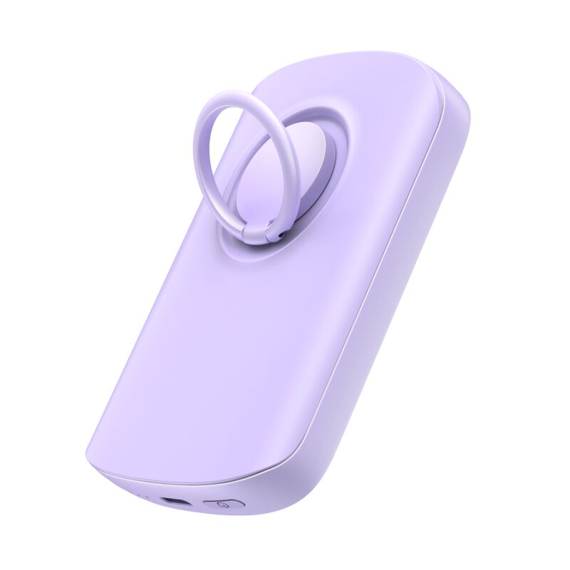 Joyroom JR-W030 20W Wıreless Powerbank 6000MAH Lila