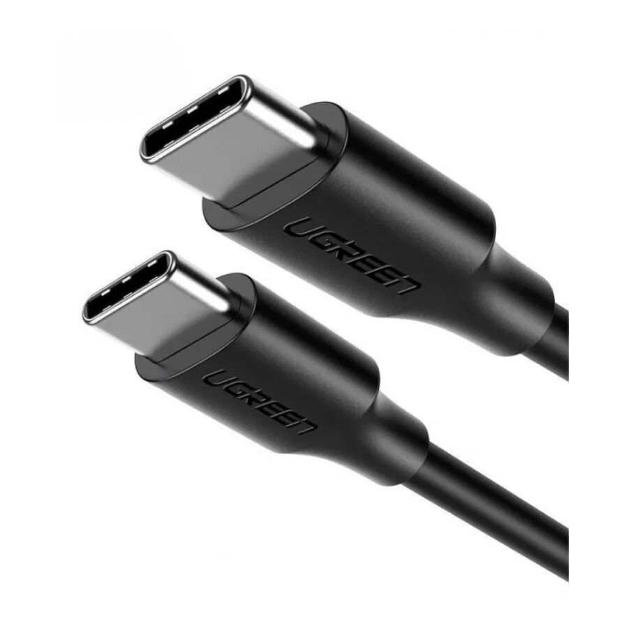 Ugreen Usb 2.0 Type-C to Type-C PD Hızlı Şarj 60W Kablo US286-50997 1m Siyah