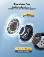 TaoTronics TT-BH1118 ANC TWS Kulak İçi Bluetooth Kulaklık