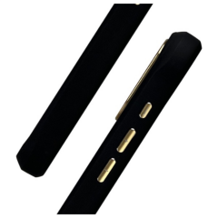 Nimmy iPhone 16 Pro Telefon Kılıfı Gözlük Şeklinde Havalı Köpek - Siyah