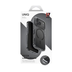 Uniq Apple iPhone 17 LifePro Xtreme Magsafe Kapak - Siyah