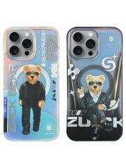 Zuck Bear Zuckbear Apple iPhone 15 Pro Max Uyumlu Berlin Boss Magsafe Kılıf