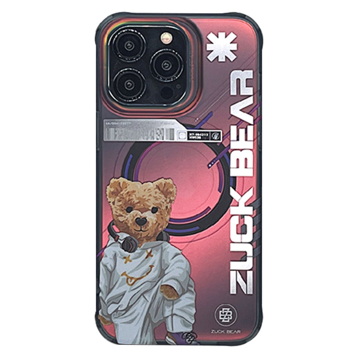 ZuckBear Apple iPhone 15 Pro New York Never Sleeps Magsafe Kapak - Bronx Energy