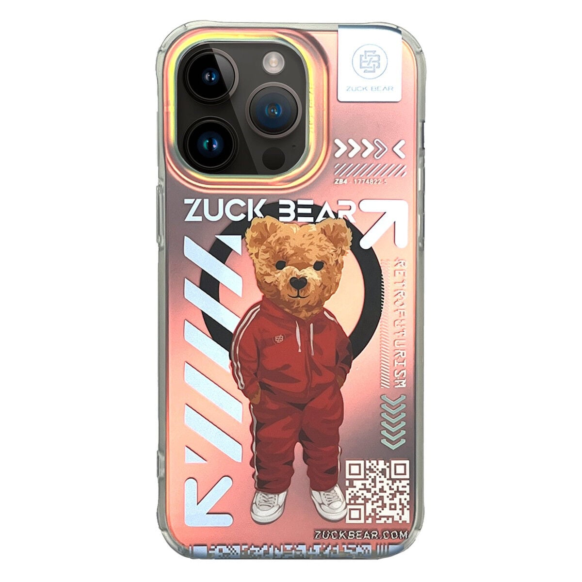 ZuckBear Apple iPhone 15 Pro Max New York Never Sleeps Magsafe Kapak - Brooklyn Baller