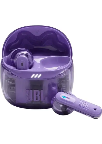 JBL Tune Flex 2 Ghost Edition True Wireless Önleyici Kulaklıklar Mor