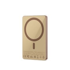 Recci RP33 PD 20W Ultra Thin LED Indicator Fast Charging Wireless Powerbank 15W 5000mAh