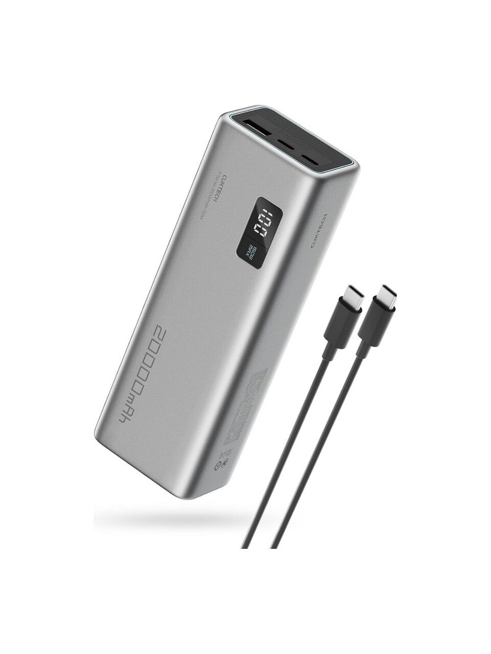 Cuktech 15 Powerbank 20000 Mah 150 W Pd3.1 Süper Hızlı Şarj | 3 Port LED Ekranlı Laptop, Macbook, iPhone Uyumlu