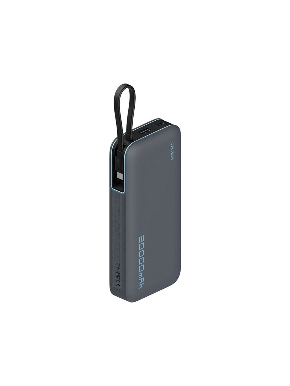 Cuktech 25 Powerbank 20000 Mah 55 W Pd3.0 Hızlı Şarj | 2 Port Type-C + Usb-A | Laptop, Iphone, Samsung Uyumlu