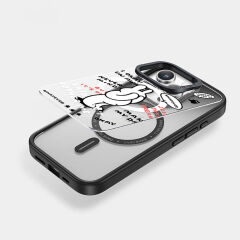 Apple iPhone 15 Pro Max M-safe Şarj Özellikli Casebang Chill Out Serisi Mıknatıslı Arka Panel