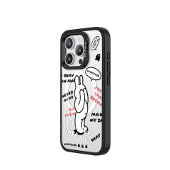 Apple iPhone 15 Pro Max M-safe Şarj Özellikli Casebang Chill Out Serisi Mıknatıslı Arka Panel