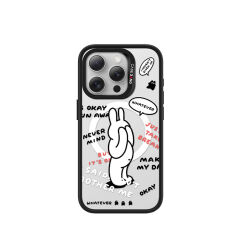 Apple iPhone 15 Pro Max M-safe Şarj Özellikli Casebang Chill Out Serisi Mıknatıslı Arka Panel