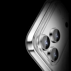 Apple iPhone 17 Pro Max Kılıf M-safe Şarj Özellikli Transparan Sert PC Wlons Pita Kılıf