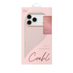 Apple iPhone 17 Pro Max Kılıf M-safe Şarj Özellikli Askı İpli Coehl Mirelle Kılıf Pembe 
