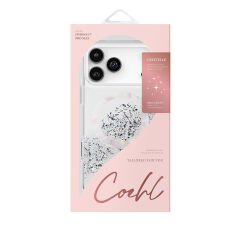 Apple iPhone 17 Pro Max Kılıf M-safe Şarj Parlak Kristal Desenli Coehl Crystelle Kılıf