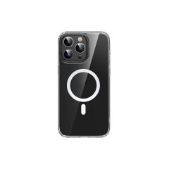 Yesido Apple iPhone 14 Pro Max PC03 Ace Şeffaf Magsafe Kapak - Şeffaf