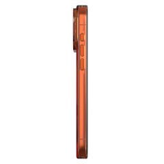 Apple iPhone 17 Pro Max Kılıf M-safe Şarj Özellikli O-Ring Şeffaf Kajsa Trans Shield Serisi Kılıf Turuncu