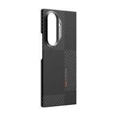 Galaxy Z Fold 7 Kılıf M-safe Şarj Özellikli 600D Metal Kamera Çerçeveli Raptic Aramid Fiber Geotik Serisi Kılıf