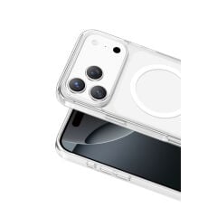 Keephone Apple iPhone 17 Pro Max Hybrid Pro Magsafe Kılıf - Şeffaf